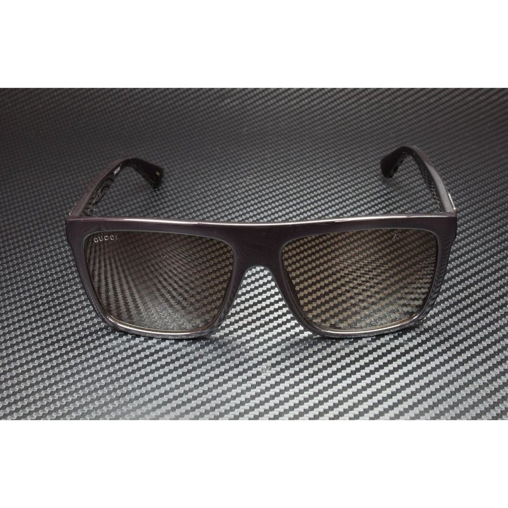 Gucci Brown 59mm Men's Sunglasses - Picture 2 of 5